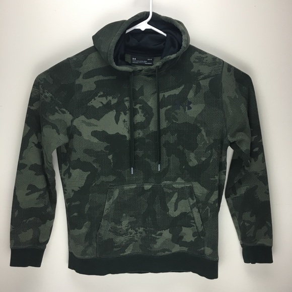 under armour orange camo hoodie